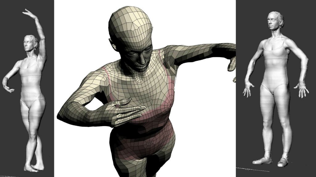 Parallax Dancer is based on a 3D body scan of Jayne Smeulders